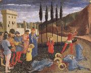 St Cosmas och S: t Damianus halshugges Fra Angelico